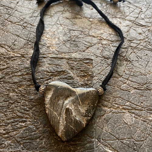 Heart Shaped Wood Necklace - I shops am your heart