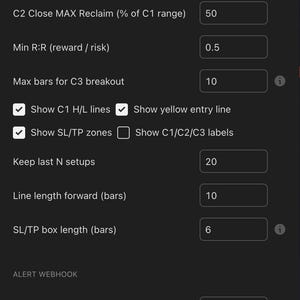 TradingView CRT Indicator for Futures, Forex, Crypto, Bitcoin & Gold Trading (Digital Download) image 5