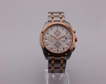 New Tissot 1853 Couturier Tachymeter Chronograph Quartz Men's Wrist Watch - Perfect Gift, Free Shipping