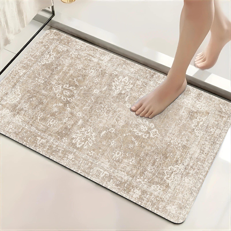 Boho Bathroom Rugs Set - Etsy