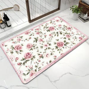 Rose Decor Rugs - Etsy