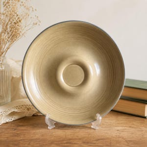 Vintage Pfaltzgraff Chip 'n Dip serveringsskål | USA keramik | Brun stengods underhållningsskål | Rustik bondgårds serveringsskål | Vintage kök