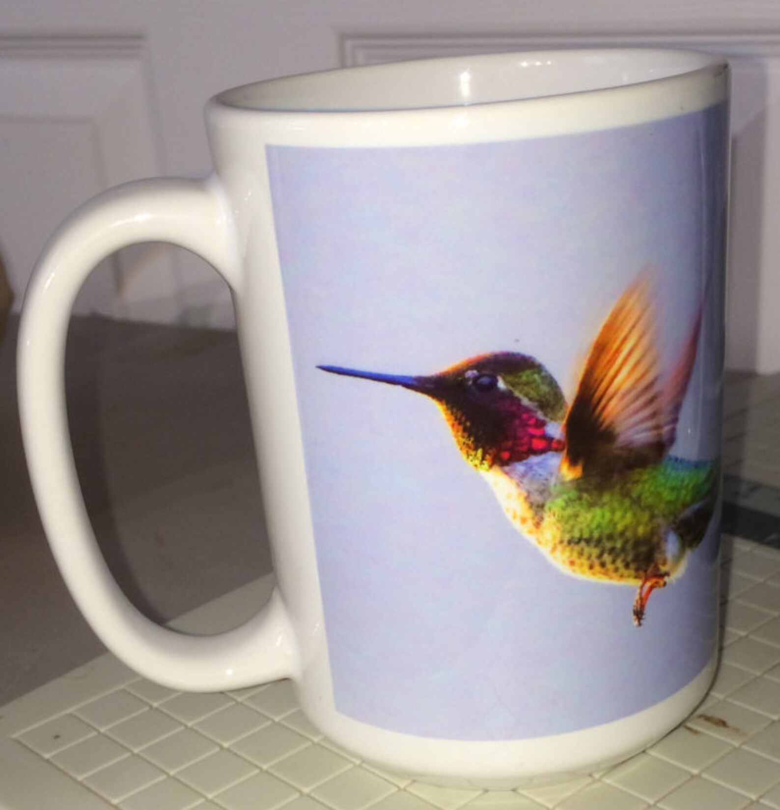 Colibrí vuelo grande café de Anna taza 15 Oz Etsy