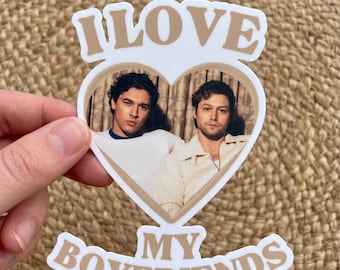 Off Campus Belmont And Stephen Kiss-cut Sticker Stickers Accessories and Gifts for girlfriend Logo vinyl Decal