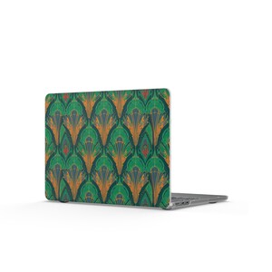 Colorful Geometric Boho Matte MacBook Case — Vibrant Boho Retro Pattern Cover