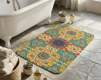 24x32 Inches Neutral Vintage Doormat - Turkish Bath Mat - Etsy