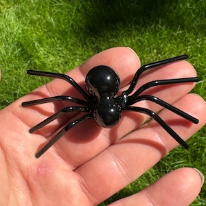 Small Metal Spider Sculpture