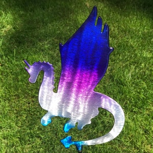 Metal Dragon Lawn Stake