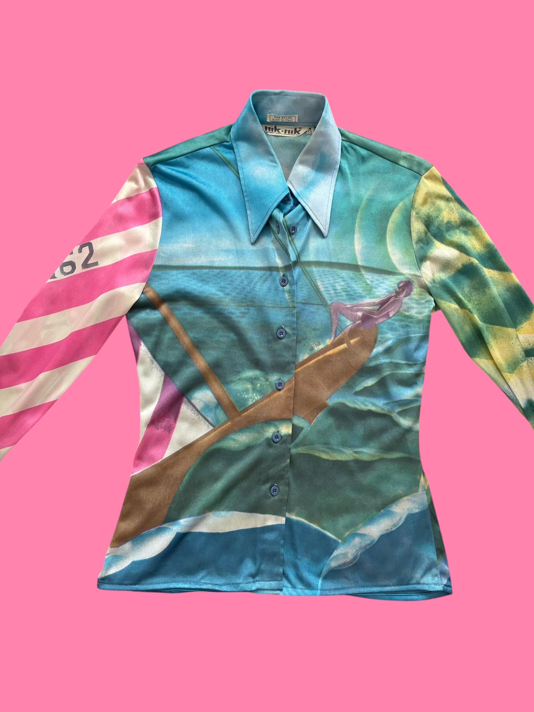 Vintage 70s Nik Nik Shirt - Etsy