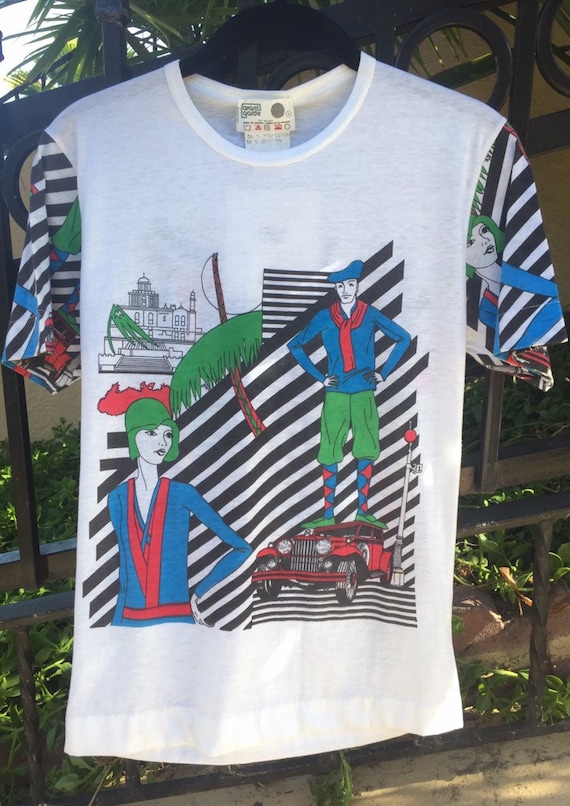 Deadstock 70's T-Shirt with Roaring 20's Graphic