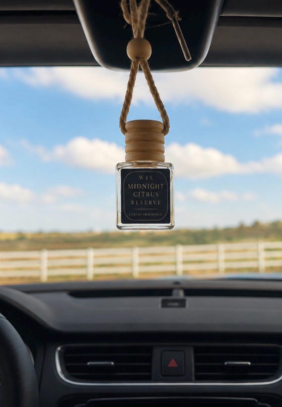 Experience warm western luxury with our signature Midnight Citrus Reserve Car Diffusers.