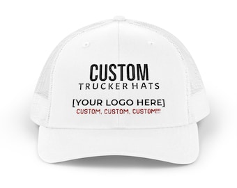 Personalizowana czapka typu trucker | Twoje logo spersonalizowane | Czapka typu snapback z siateczką z tyłu