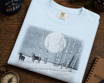 Artist Painting Reprint T-Shirt Scene | Original Reproduction Custom Artwork Tee