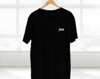 Koszulka z monogramem My Initials | Spersonalizowana męska koszulka wysokiej jakości