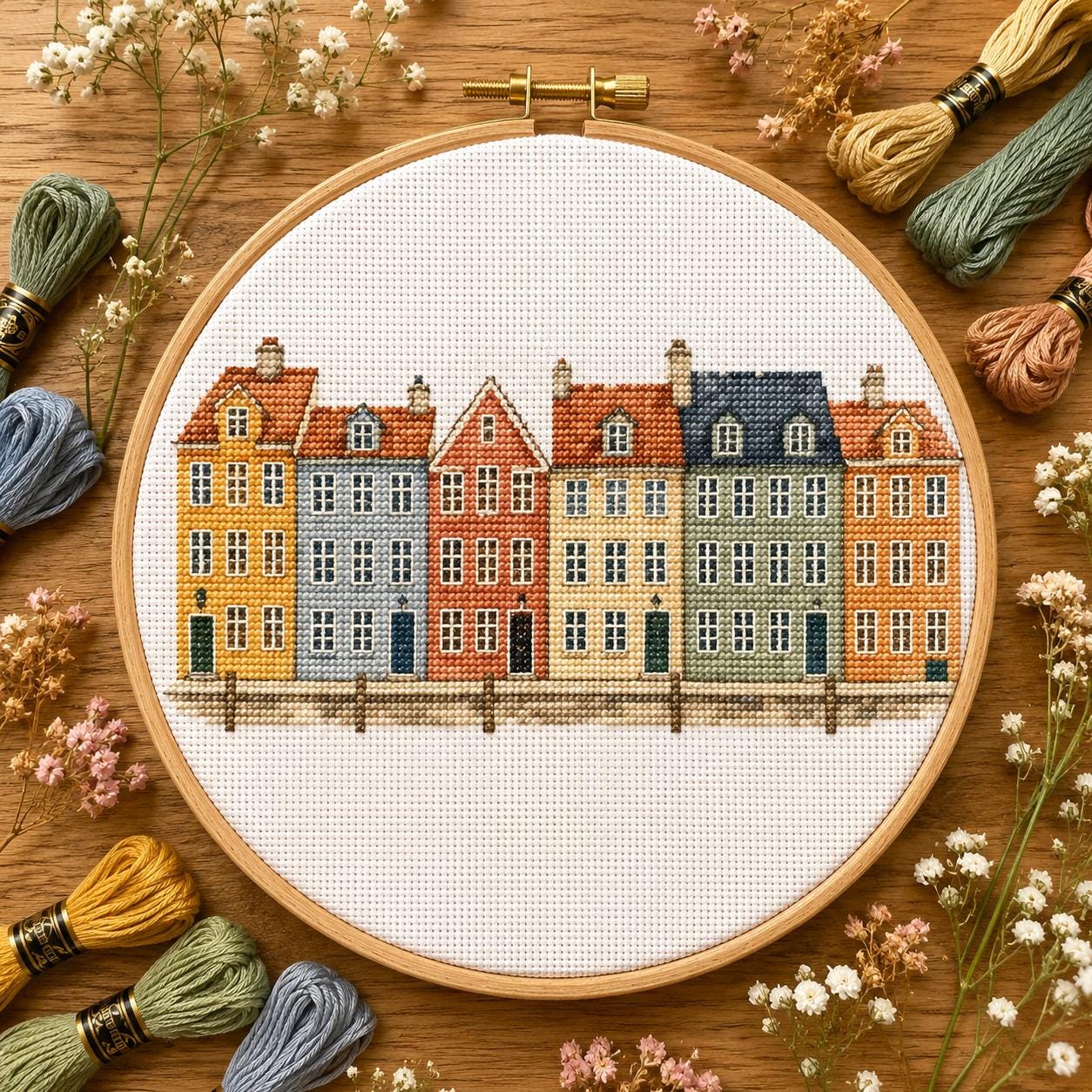 Danish Cross Stitch - Etsy