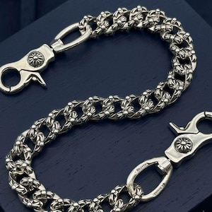 Vintage Wallet Chain Silver - Etsy
