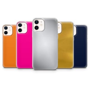 Coque de téléphone basique Coque simple à imprimé neutre pour iPhone 17e, 16, 15, 14, 13, 12, Samsung S26, S25, S24, S23Fe, A16, A56, Pixel 10, 9Pro