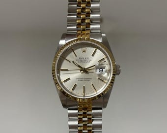 FOR SALE - Vintage Rolex Datejust Build/Franken Two-Tone 36mm