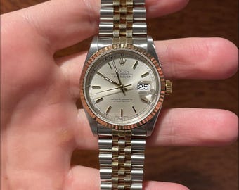 Vintage Rolex DateJust Restoration Build 36mm