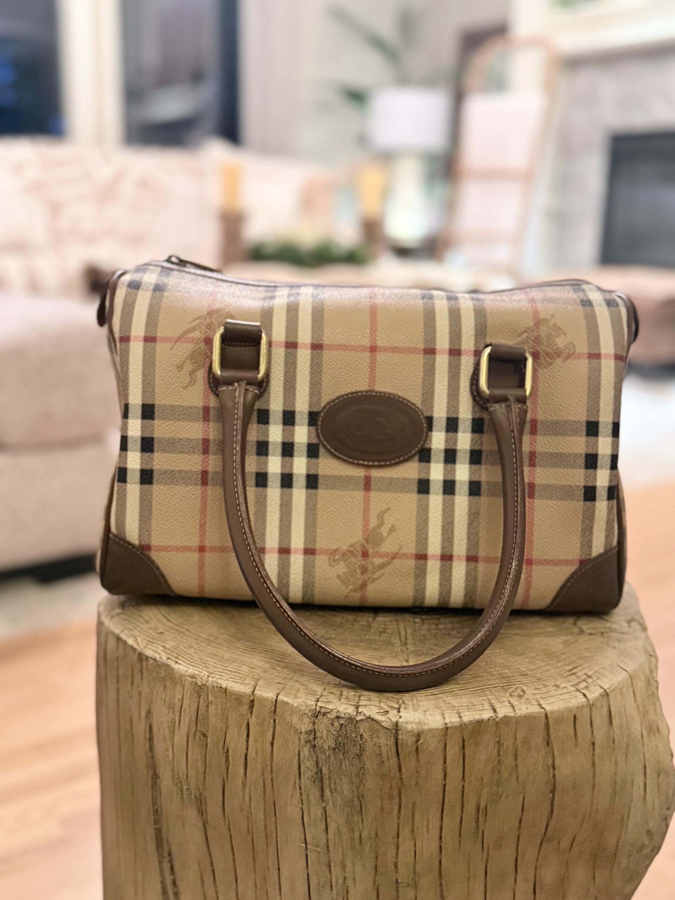 Burberry Boston Bag - Etsy
