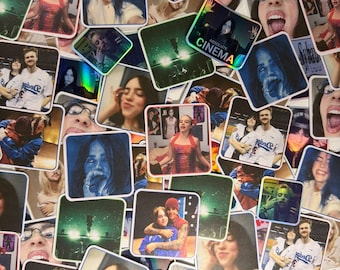 Billie Eilish sticker meme sticker holographic trending  for notebooks books journaling decor