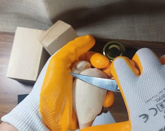 Kit de tallado de aves para principiantes, juego de tallado en madera de tilo con plantillas, regalo de bricolaje para amantes de la carpintería.