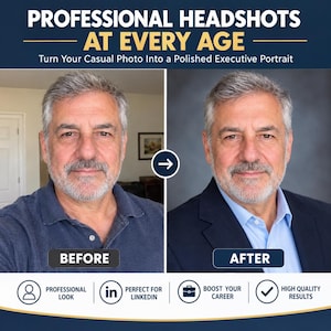Professionell selfieporträtt | Profilbild på LinkedIn | Fotoredigering av porträtt | Företagsfoto | CV-foto