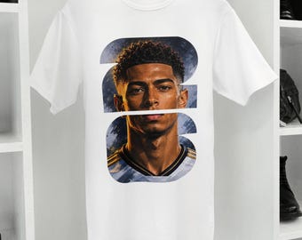 Camiseta unisex de aficionado de Inglaterra para la FIFA 2026 / Camiseta unisex de fútbol