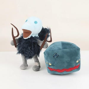 Slay the Spire Plush – Cultist or Neow Stuffed Toy | Caw Caw Bird Plushie, Roguelike Game Gift, Indie Gamer Collectible, Geek Gift | 23 cm