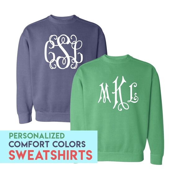 etsy comfort colors sweatshirt