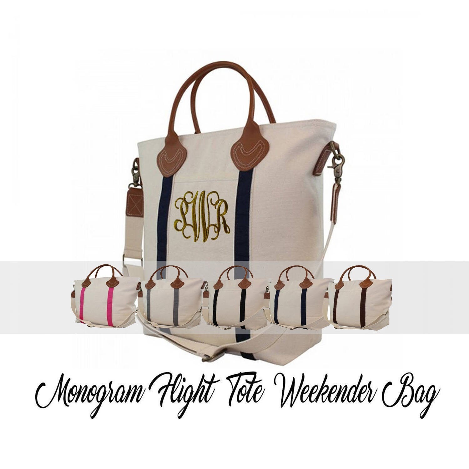 monogram canvas bag