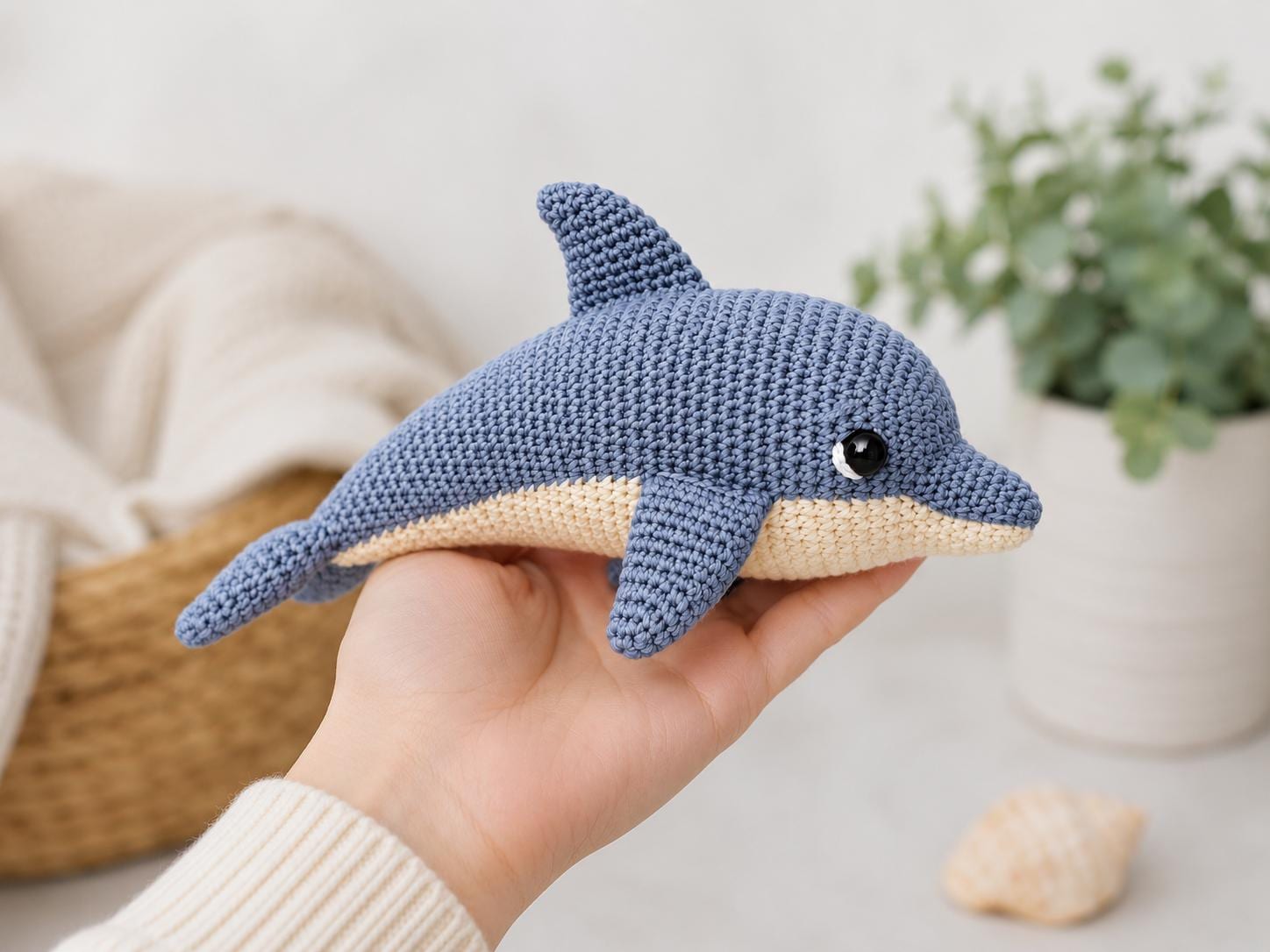 40 Dolphin Crochet Patterns for Ocean-Inspired Amigurumi, Gifts, and Nursery Decor 19 Dolphin Amigurumi Ocean Animal Tutorial