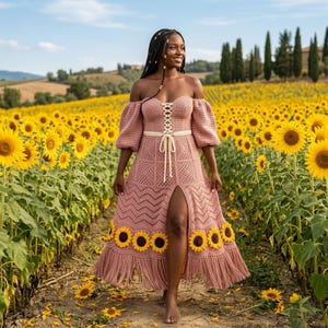 crochet festival dress pattern Crochet Halter Dress Pattern  Open Back Lace Skirt, Boho Festival Outfit  (PDF Download)