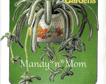 Hanging Gardens - 87D01 - Spider Plant – Out of Print - PDF - Crochet Pattern