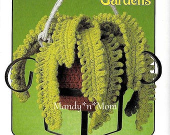 Hanging Gardens - 87D03 - Boston Fern – Out of Print - PDF - Crochet Pattern