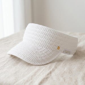 Crochet Visor Pattern PDF, Crochet Sun Visor Pattern, Digital PDF Crochet Hat Pattern, DIY Handmade Visor Pattern