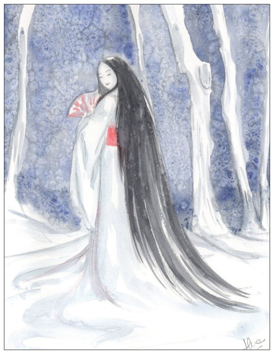 Yukionna Postcard Etsy
