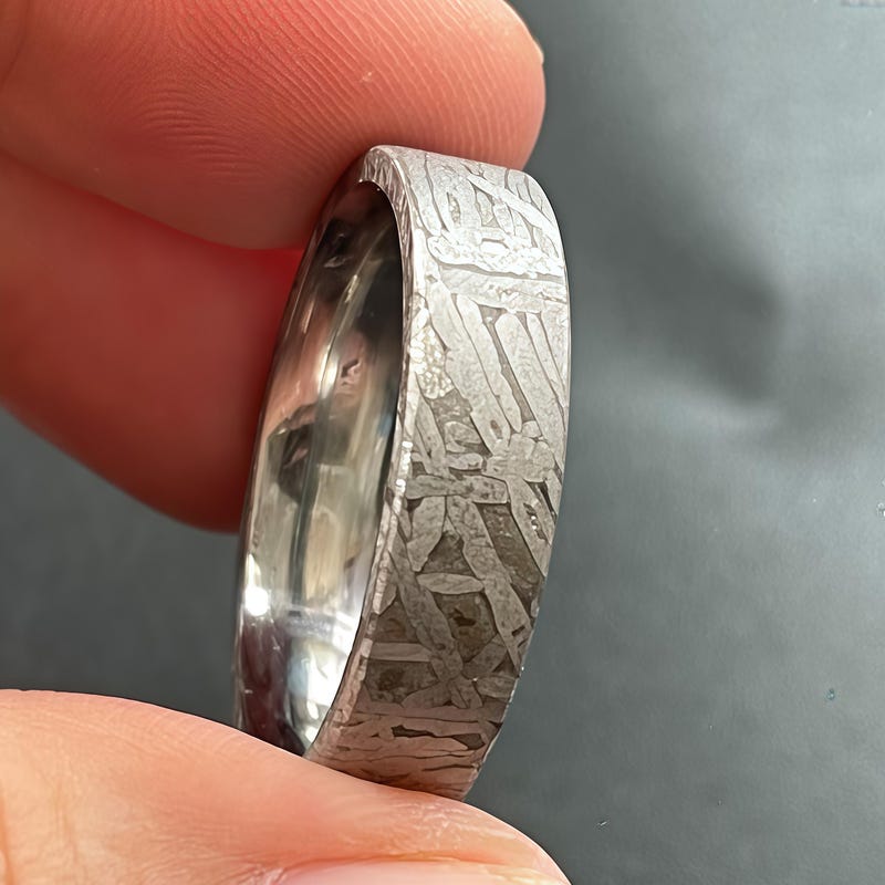 Sorting Discs Pattern Swedish Meteorite Jewelry - Etsy