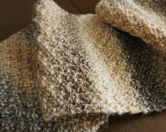 Scarves My Mom Made / Super soft, meticulously-crafted, luxurious knit scarf