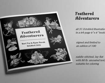Feathered Adventurers - an Octobird 2021 book
