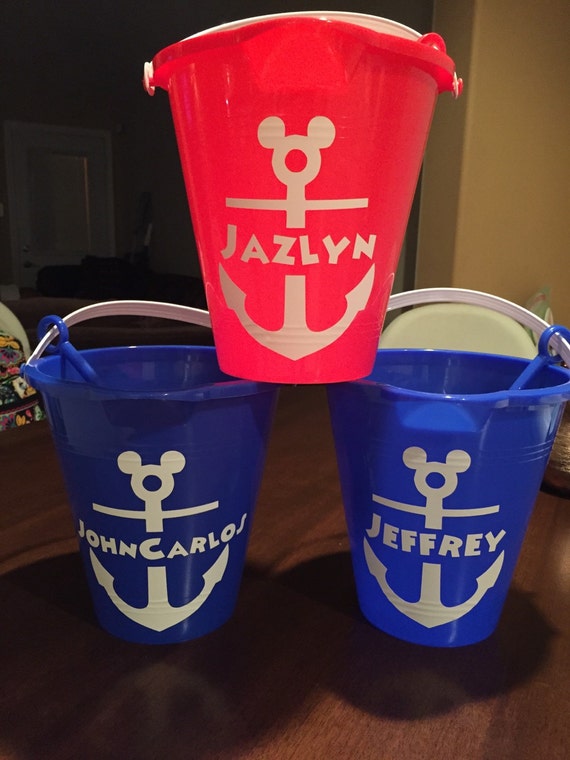Personalized Mickey Mouse Anchor Sand Pail Il_570xn