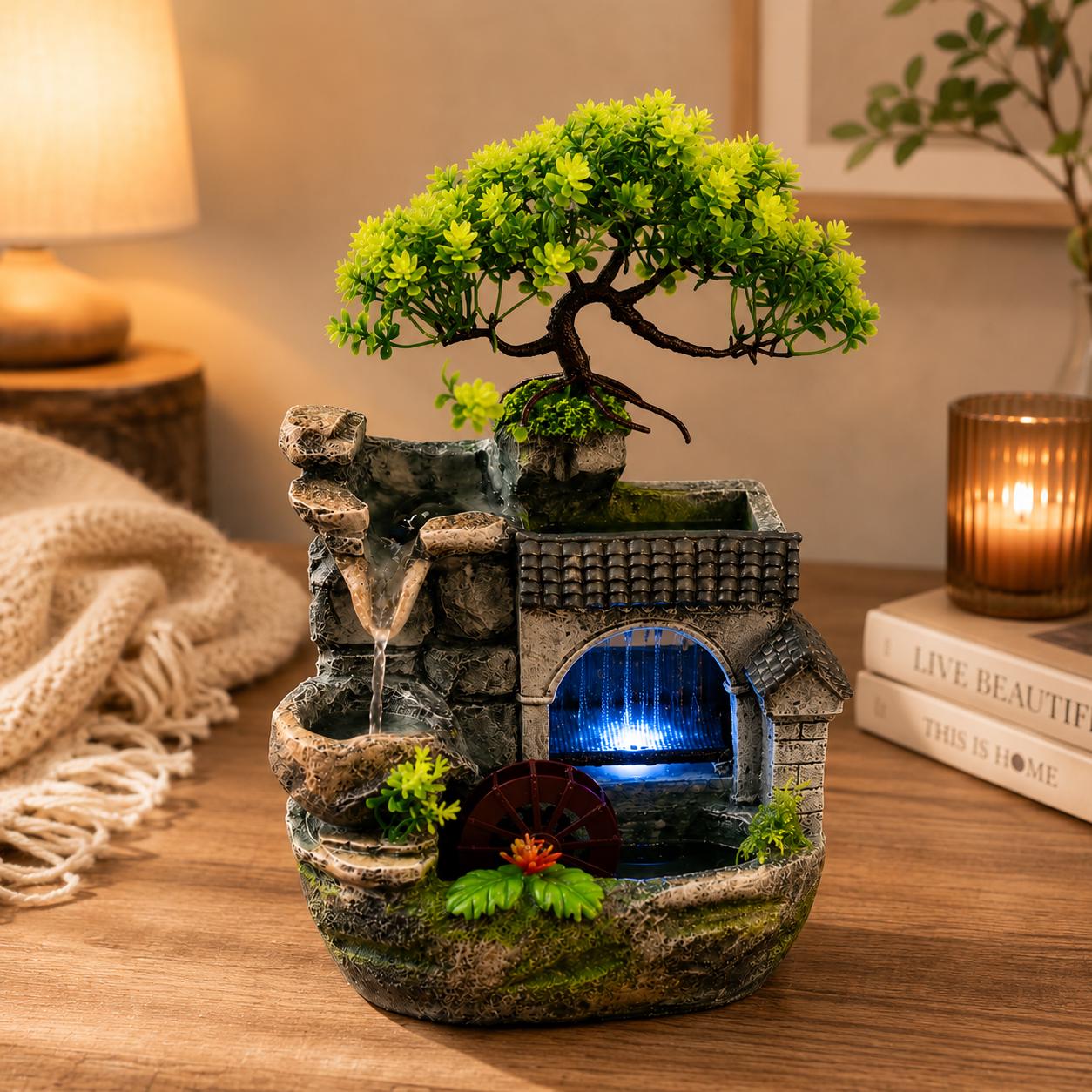 Bonsai tree water fountain - Etsy.de