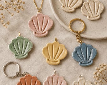 Shell Polymer Clay Cutter, Earring Making Tool, Coastal Jewellery Supply, Choose from 4 Sizes