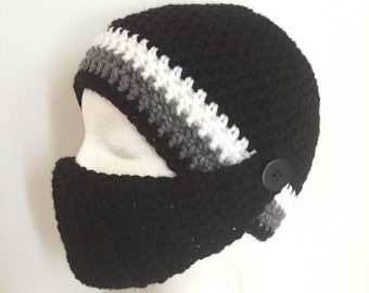 Ski Hat with removable facemask
