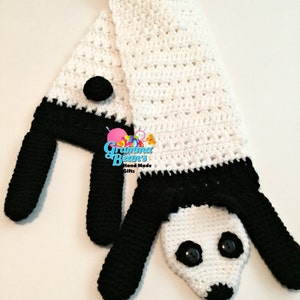 Silly Animal Scarves Crochet Pattern image 2