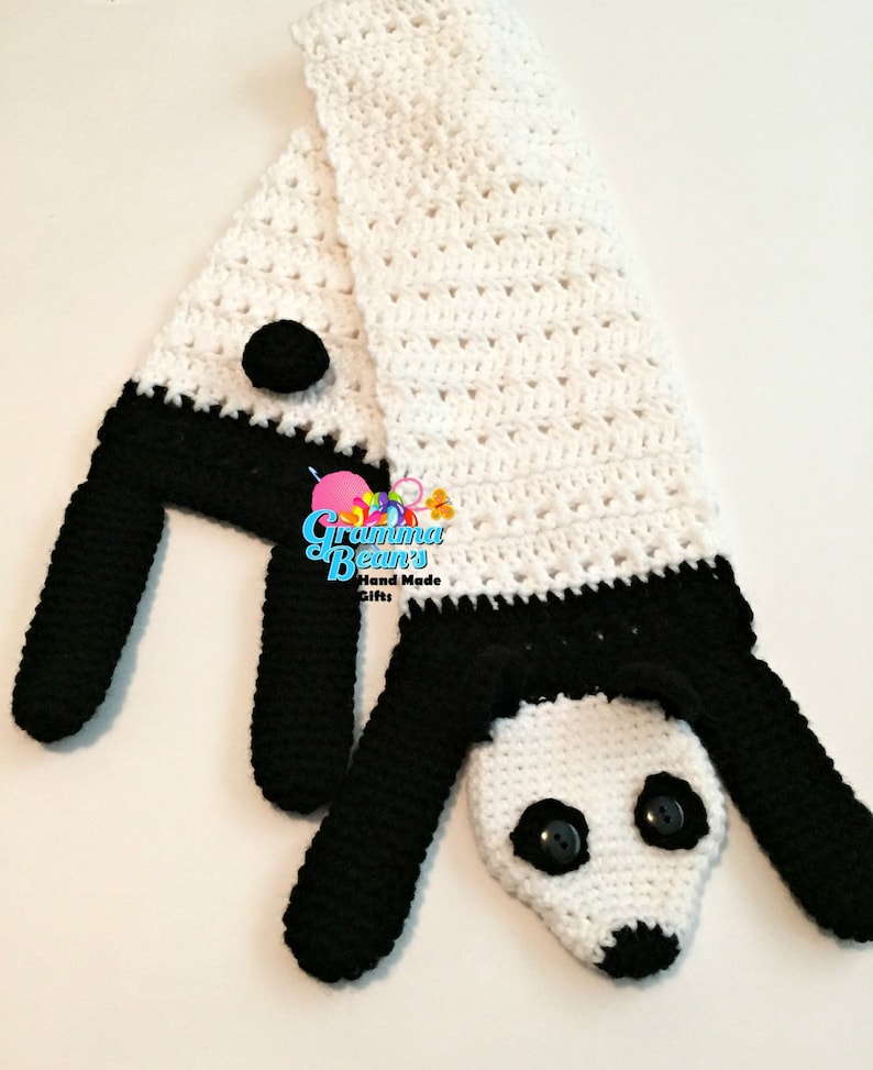 Silly Animal Scarves Crochet Pattern image 2