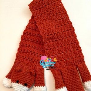 Silly Animal Scarves Crochet Pattern image 4