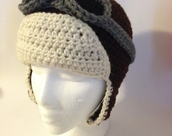 Crochet Aviator Hat Pattern