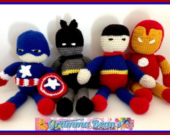 My Little Buddies Super Friends Pattern