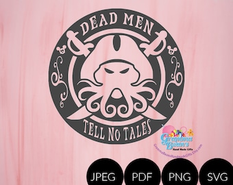 Pirates of the Caribbean SVG, pdf, png and jpeg